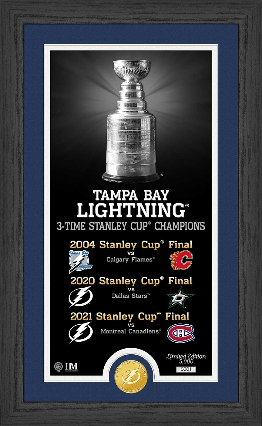 Highland Mint Tampa Bay Lightning 2021 Stanley Cup Champions