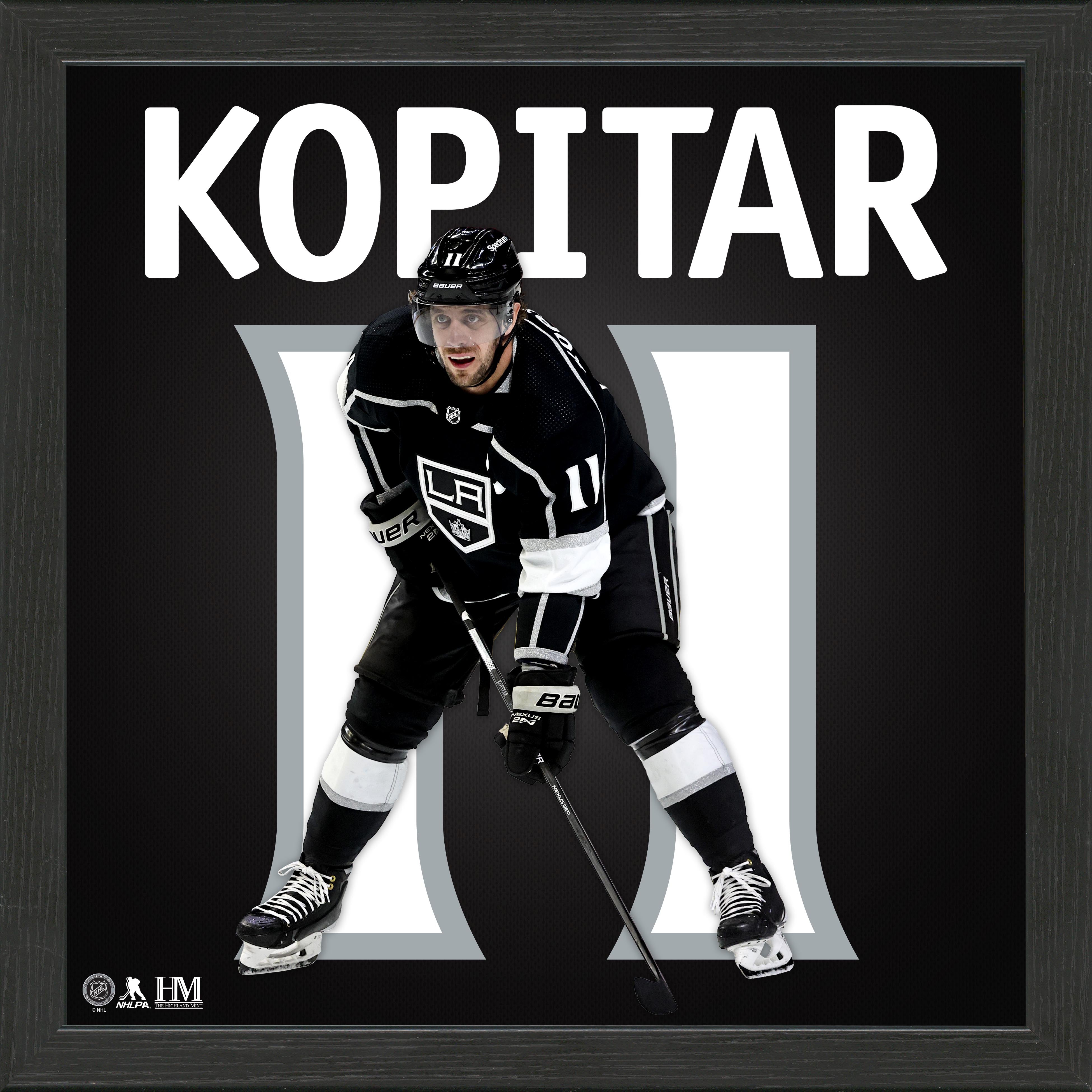 Anze Kopitar Los Angeles Kings IMPACT Jersey Frame