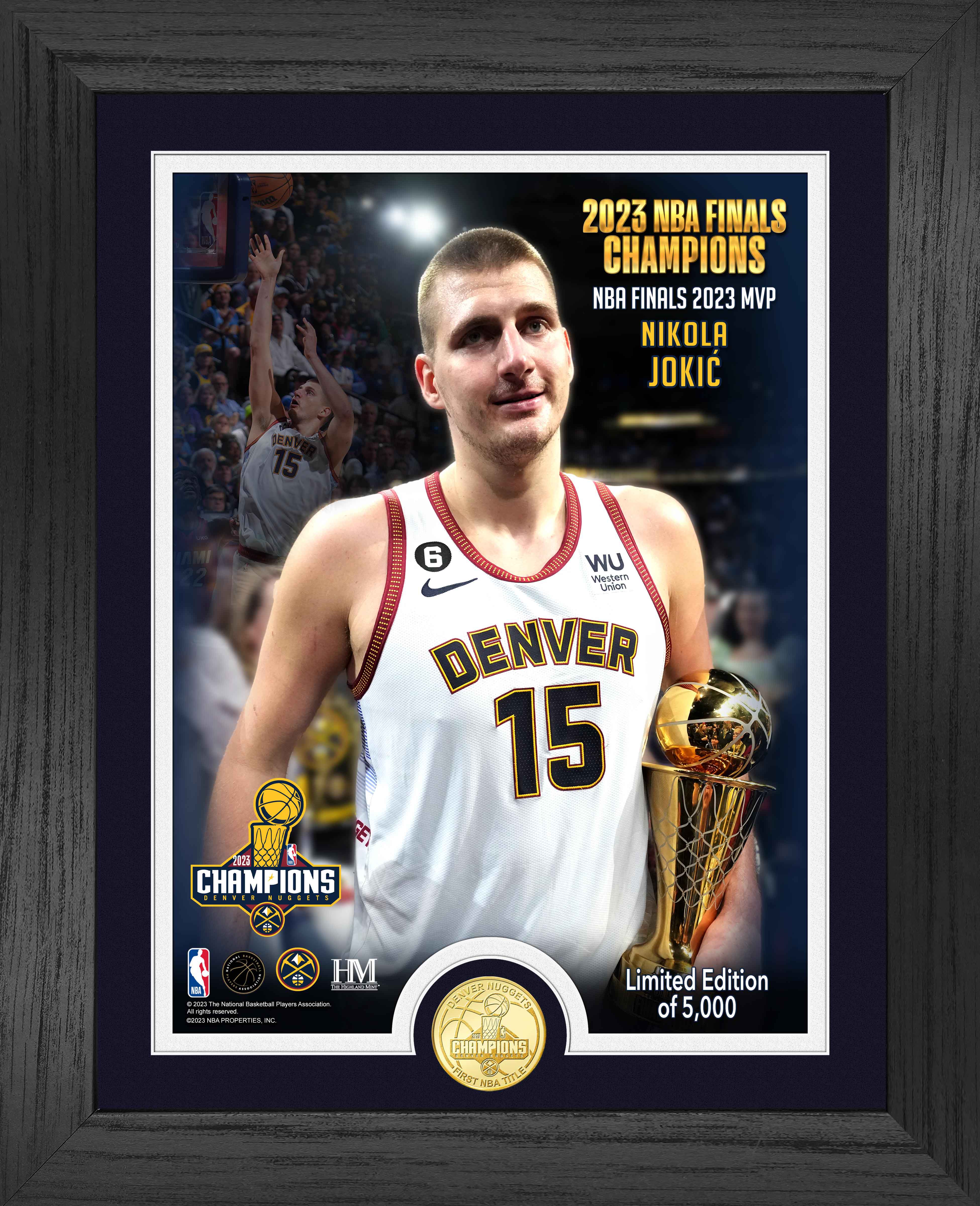 Official Nuggets Collectibles, Nuggets NBA Champs Memorabilia, Autographed  Merchandise