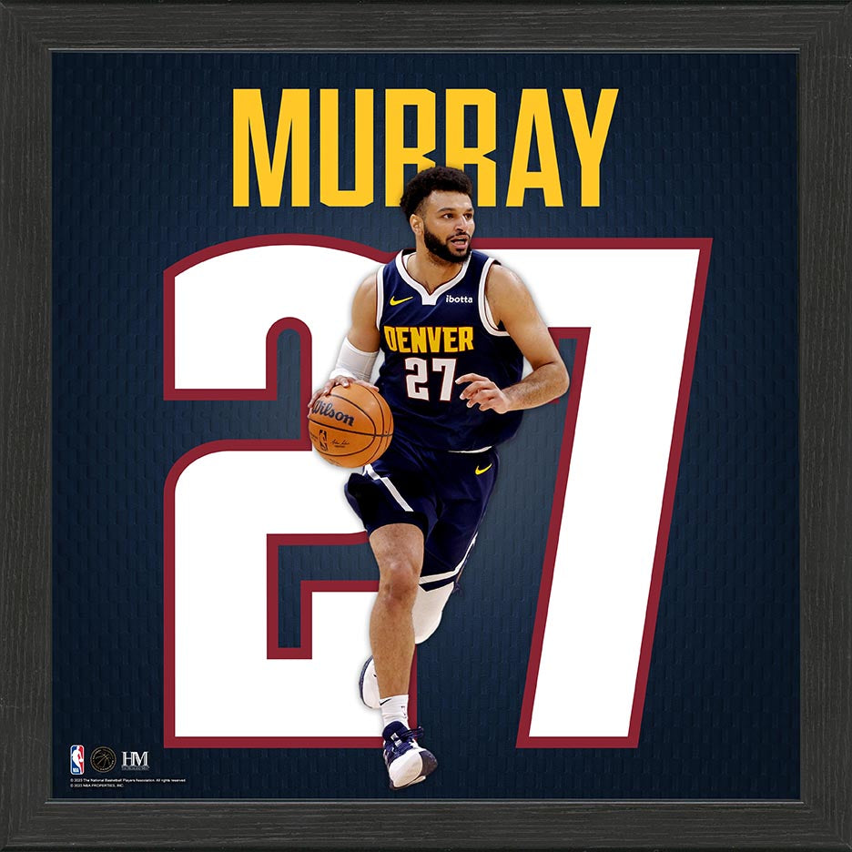 Jamal Murray Denver Nuggets Impact Jersey Frame