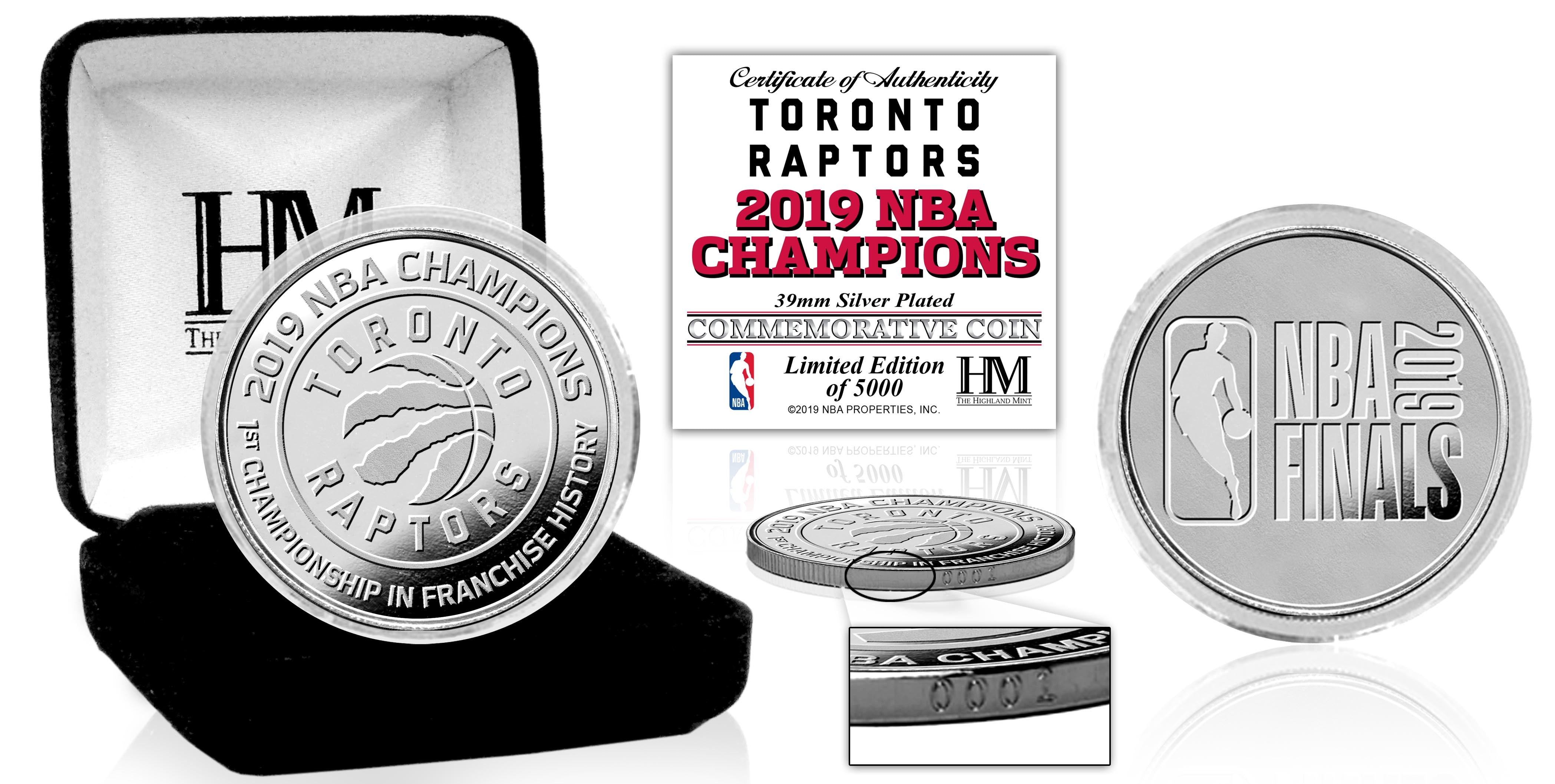 Toronto Raptors 2019 NBA Champions Pin - Limited 1,000