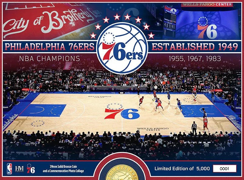 Philadelphia 76ers Court Design