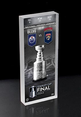 Panthers vs Oilers 2024 NHL Stanley Cup Final 3D BlocKart
