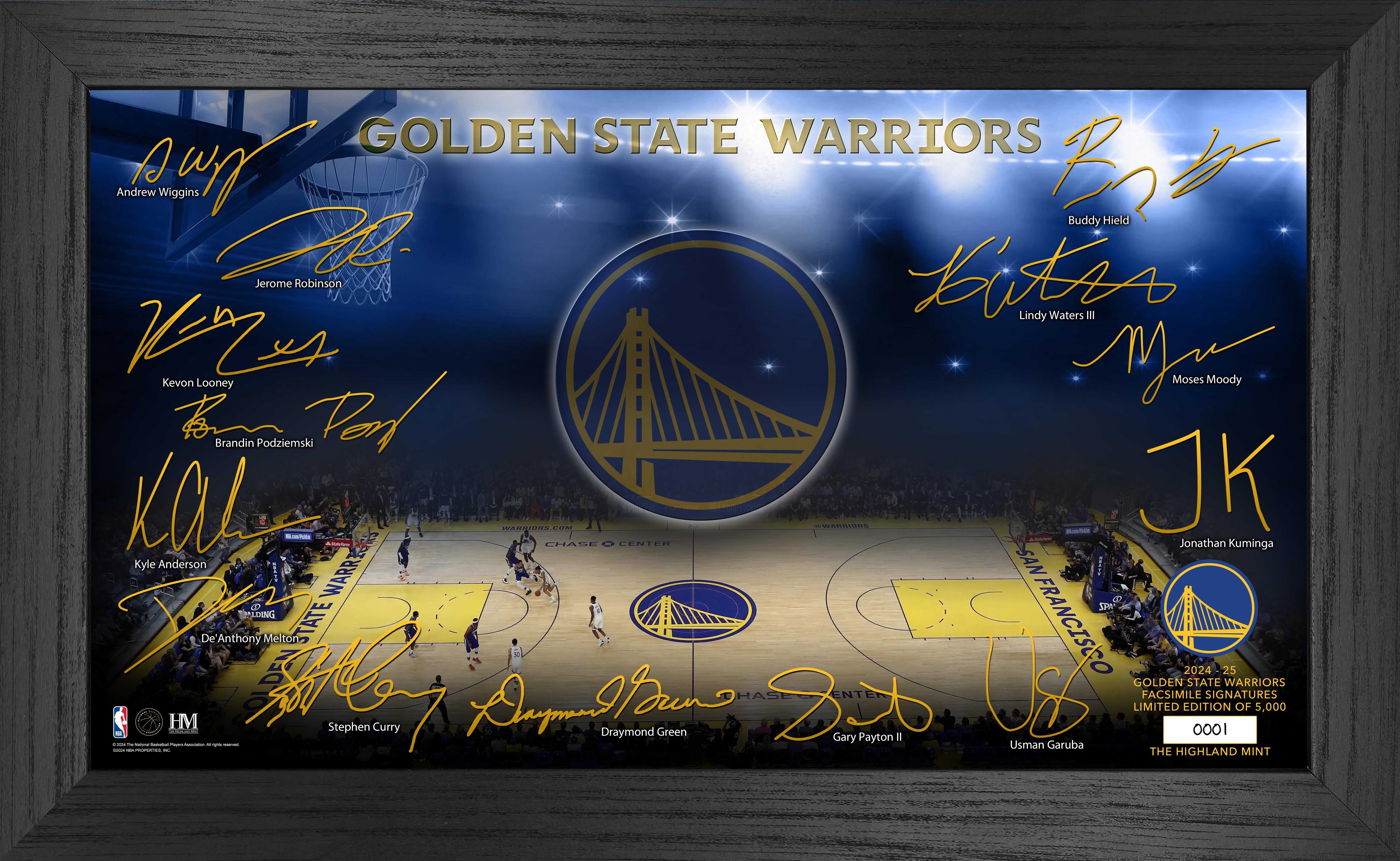 Golden State Warriors 2024-25 Signature Court