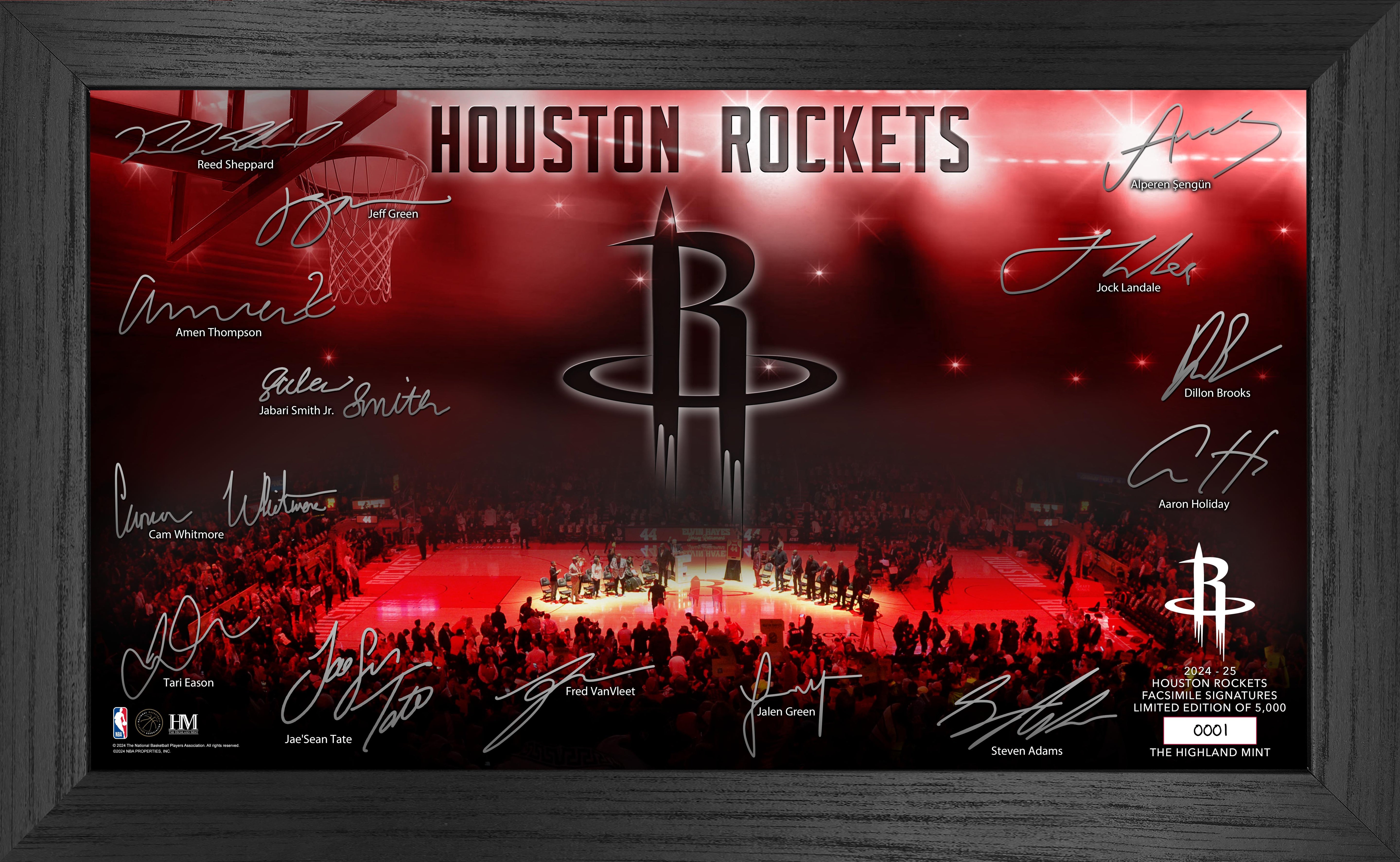 Houston Rockets 2024-25 Signature Court