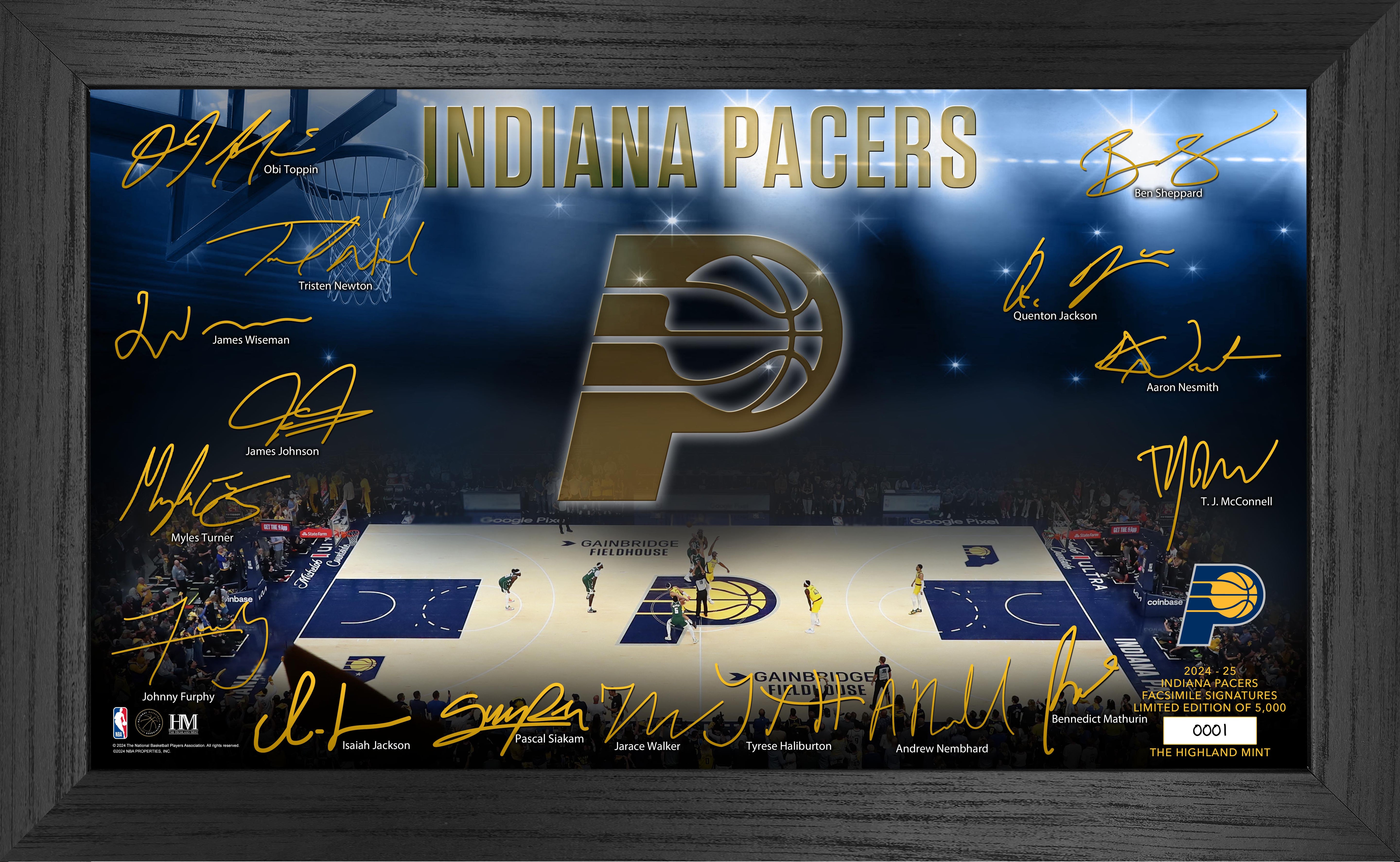 Indiana Pacers 2024-25 Signature Court