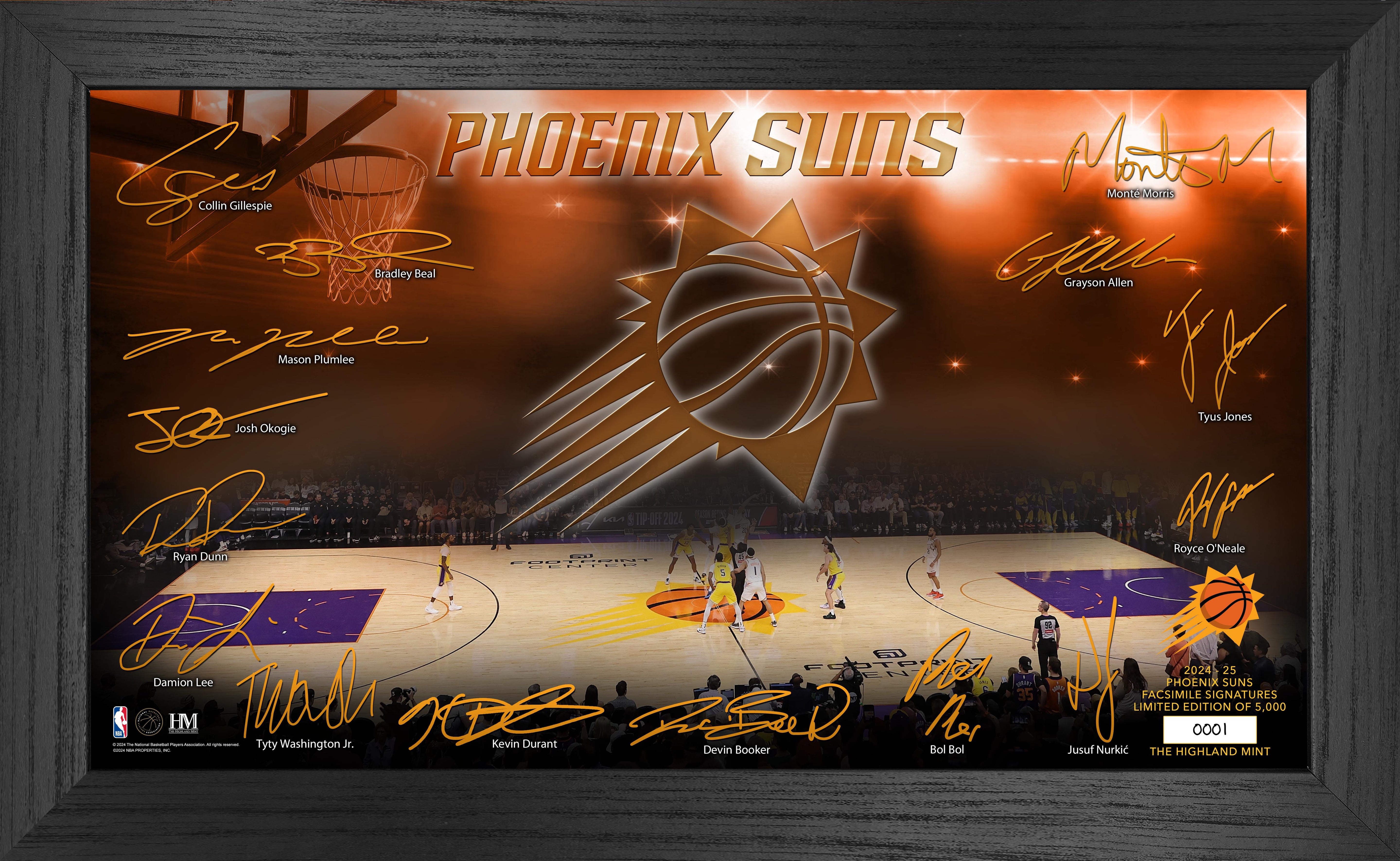 Phoenix Suns 2024-25 Signature Court