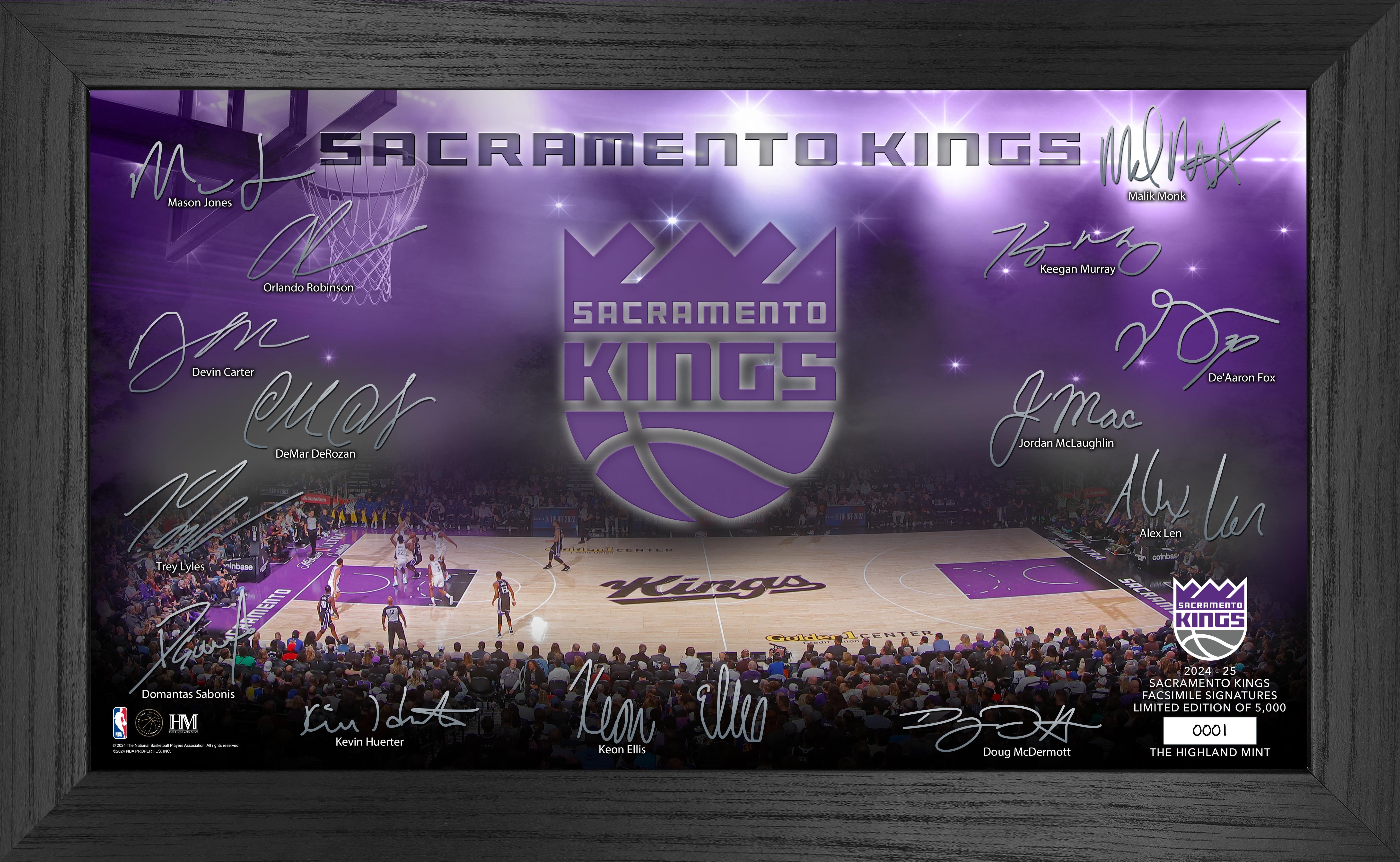 Sacramento Kings 2024-25 Signature Court