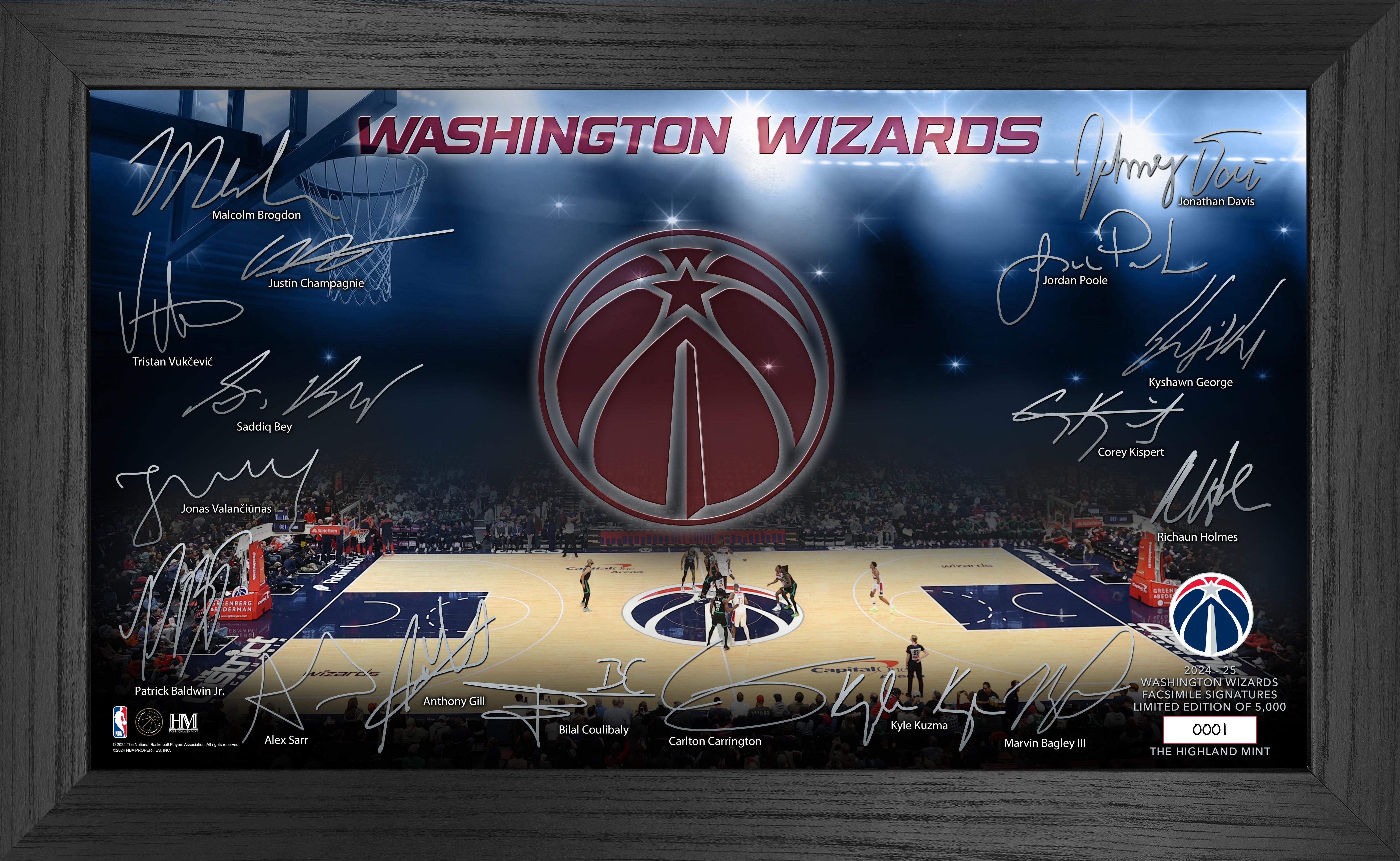 Washington Wizards 2024-25 Signature Court