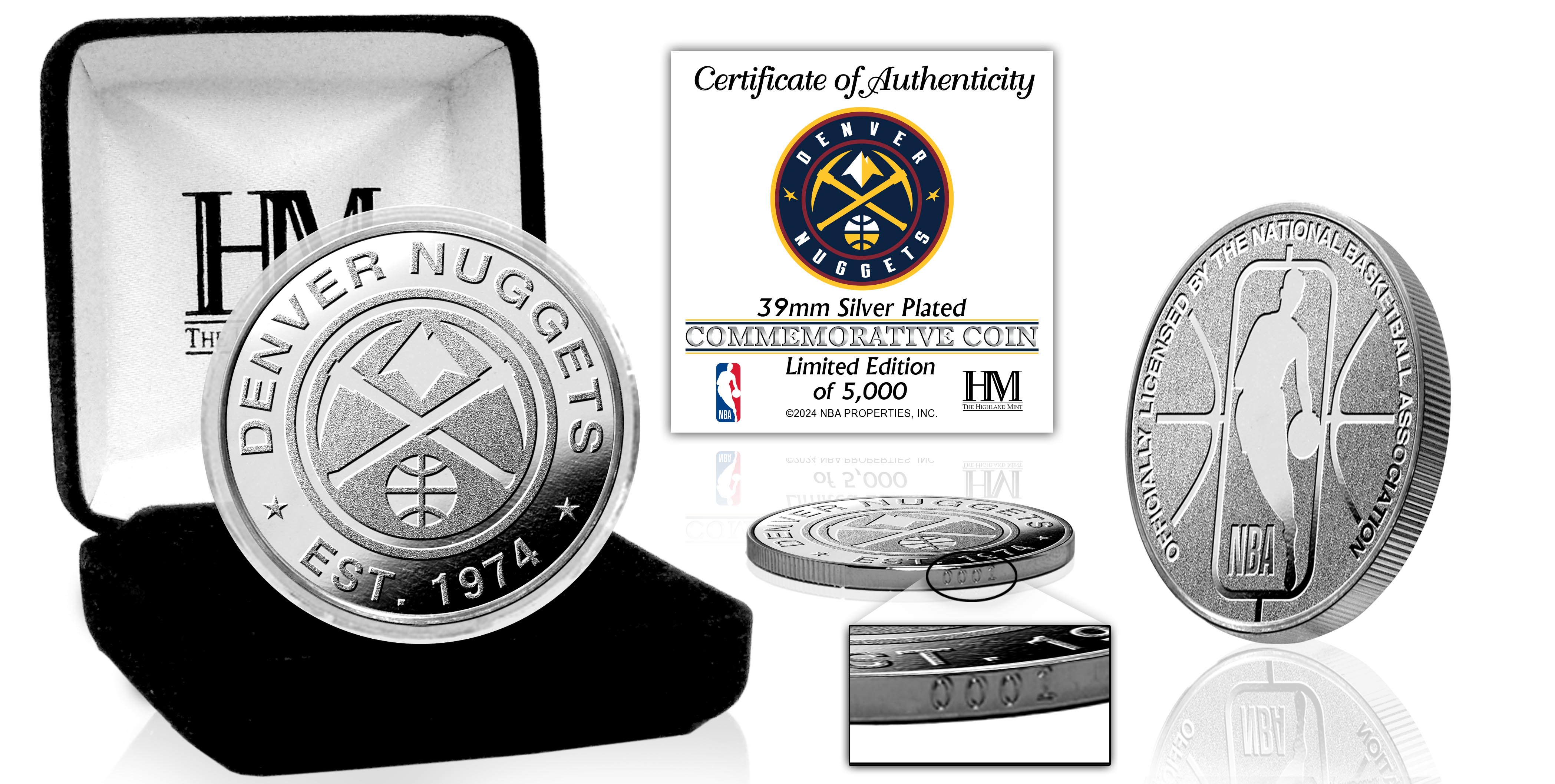 Denver Nuggets 2024 Silver Mint Coin