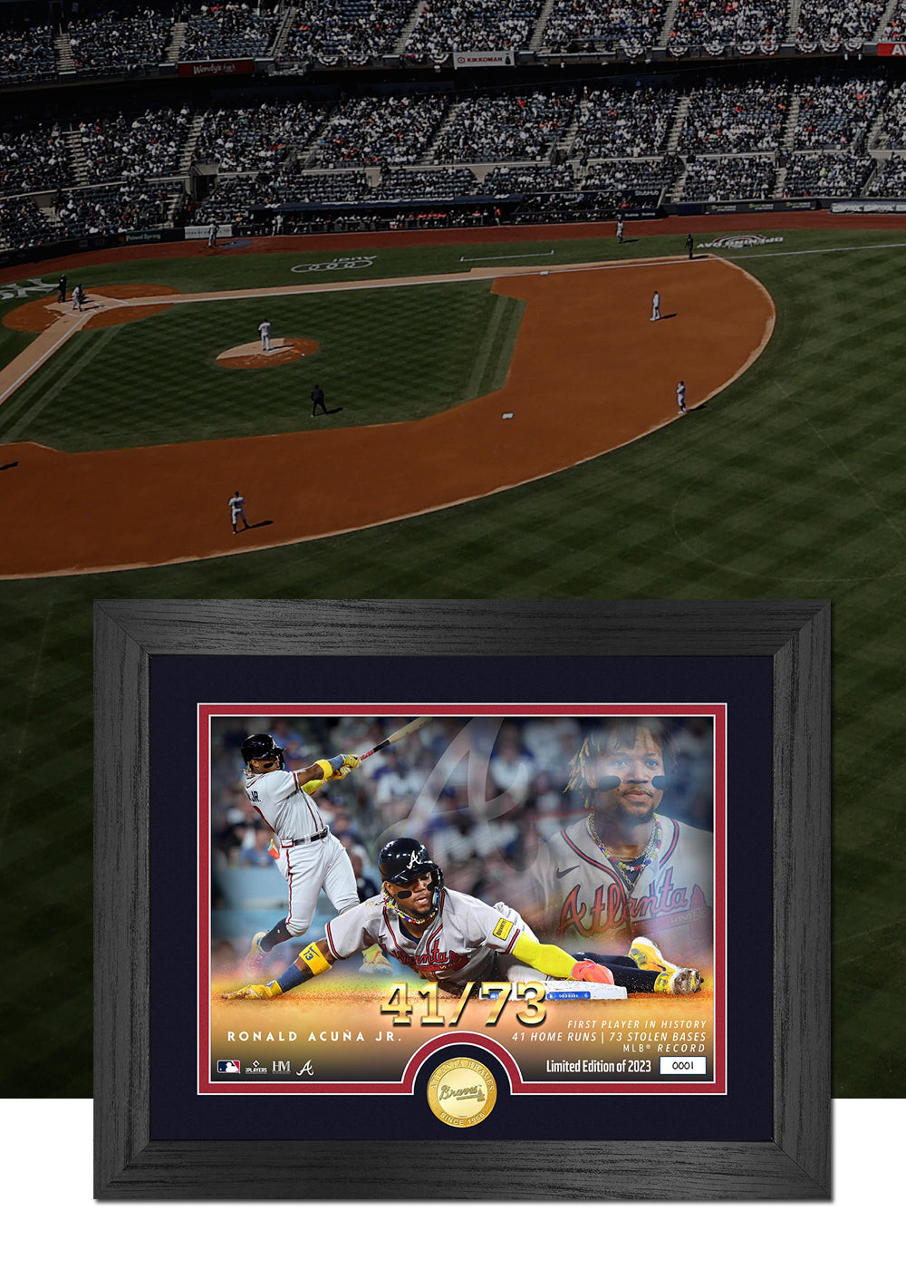 Highland Mint Baltimore Orioles 2022 Signature Field Photo Frame