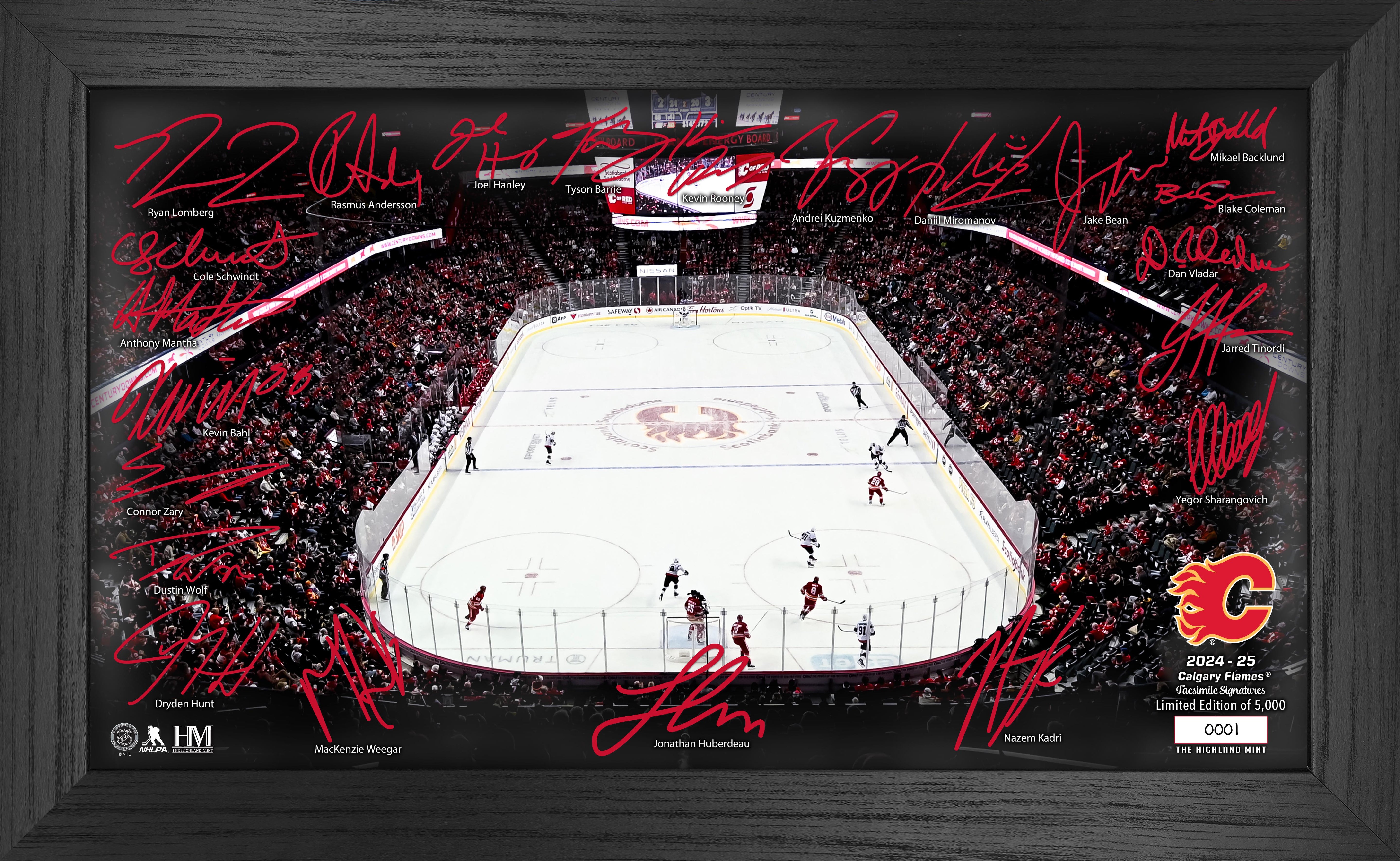 Calgary Flames 2024-25 Signature Rink