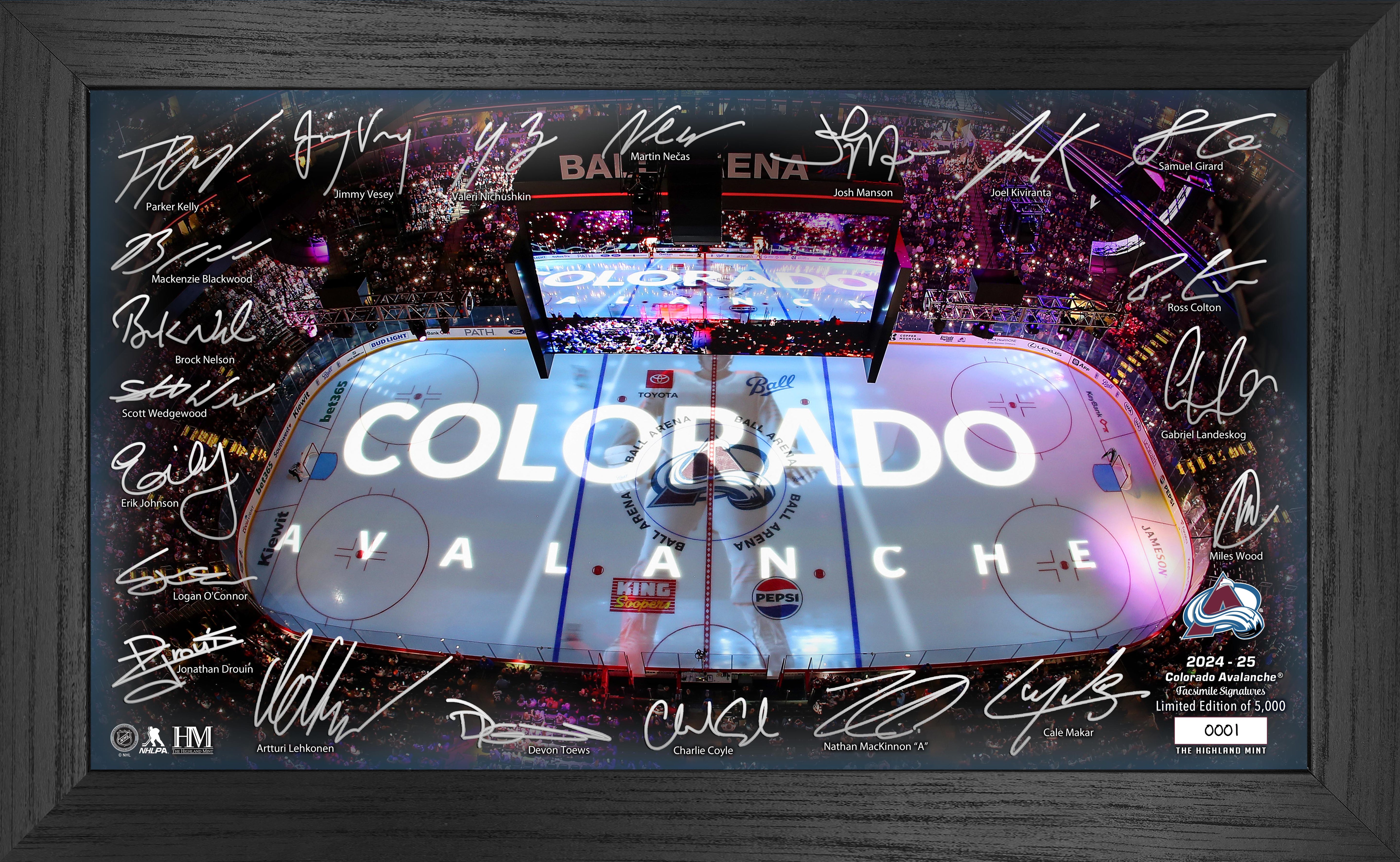 Colorado Avalanche 2024-25 Signature Rink