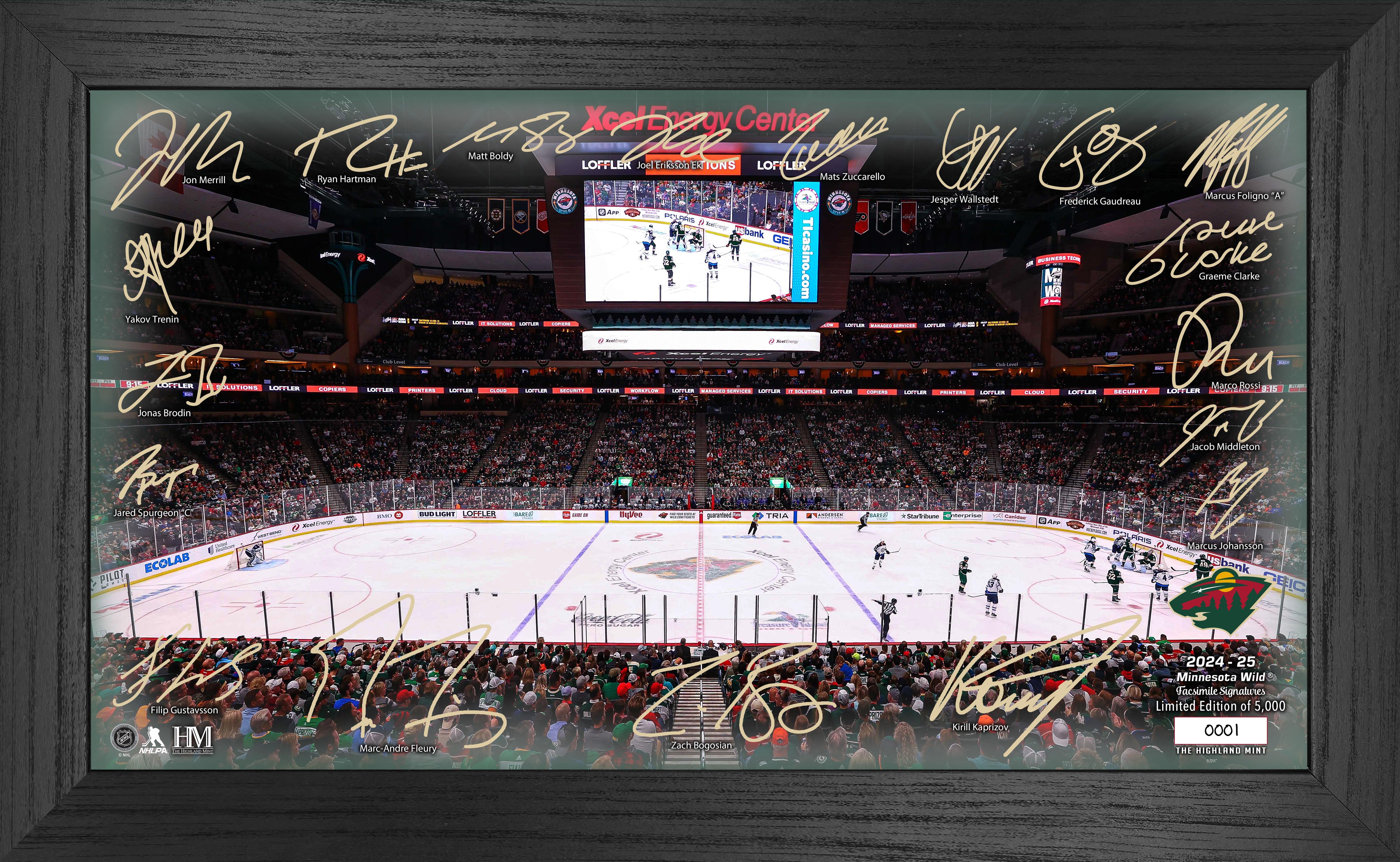 Minnesota Wild 2024-25 Signature Rink