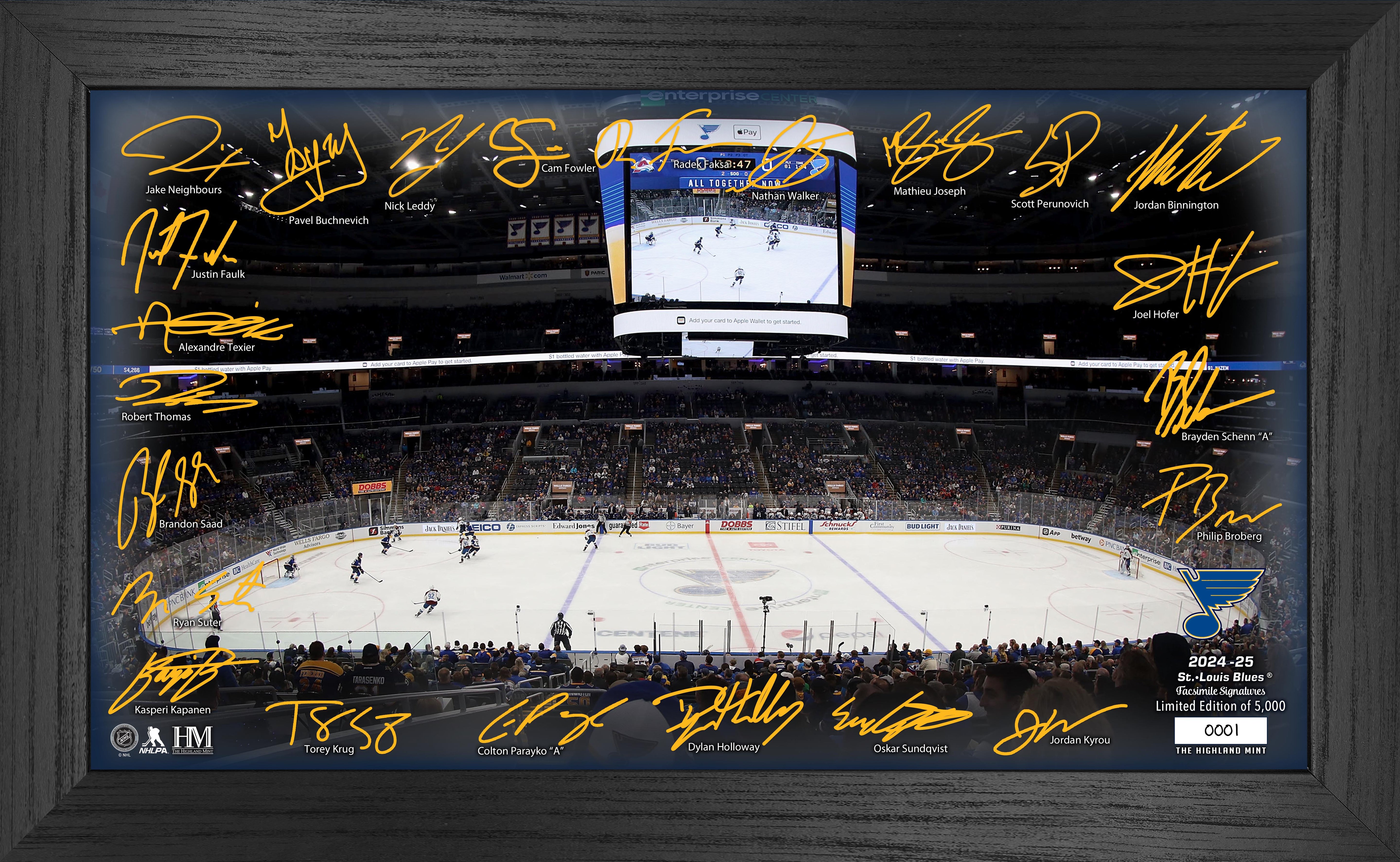 St. Louis Blues 2024-25 Signature Rink