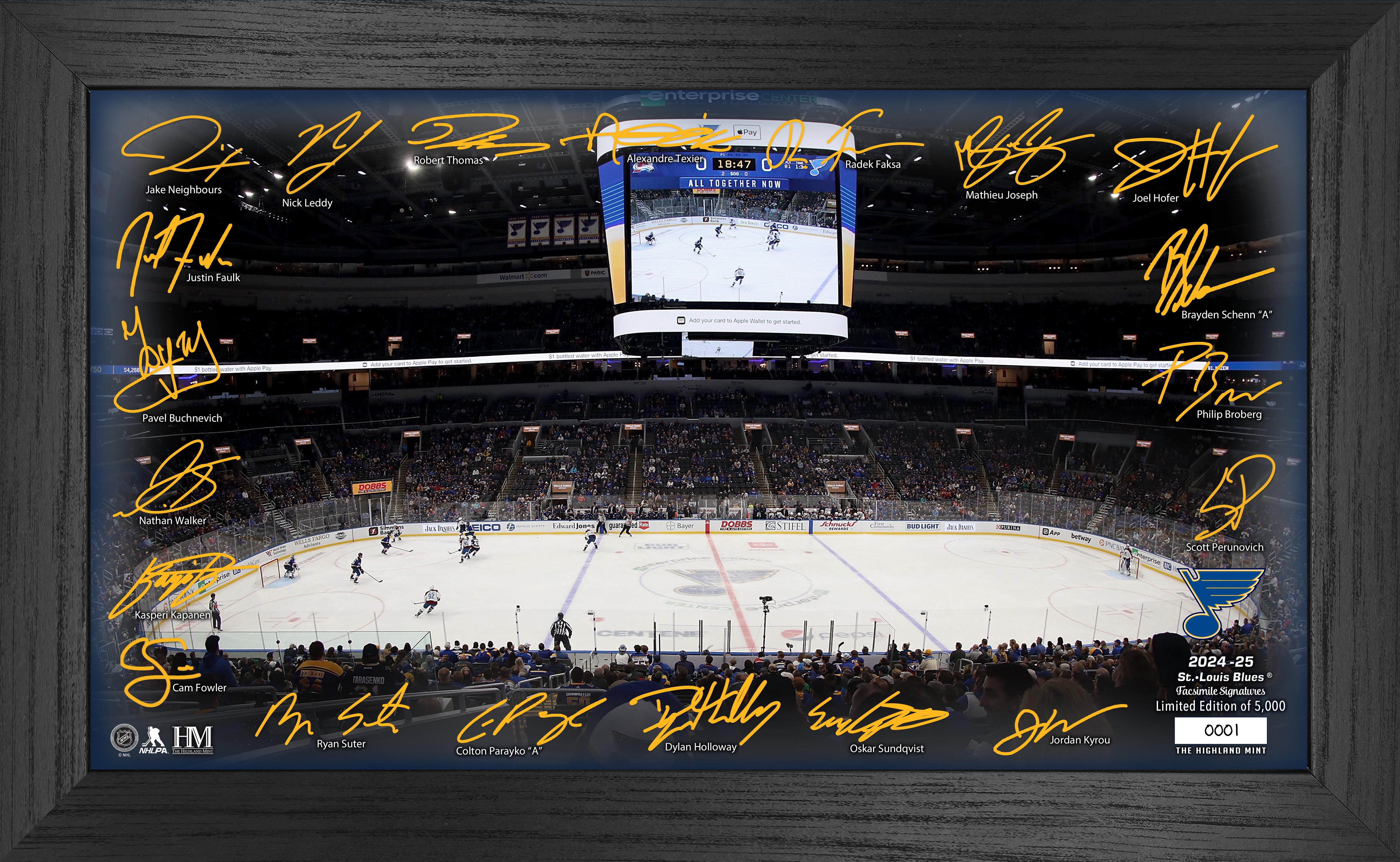 St. Louis Blues 2024-25 Signature Rink