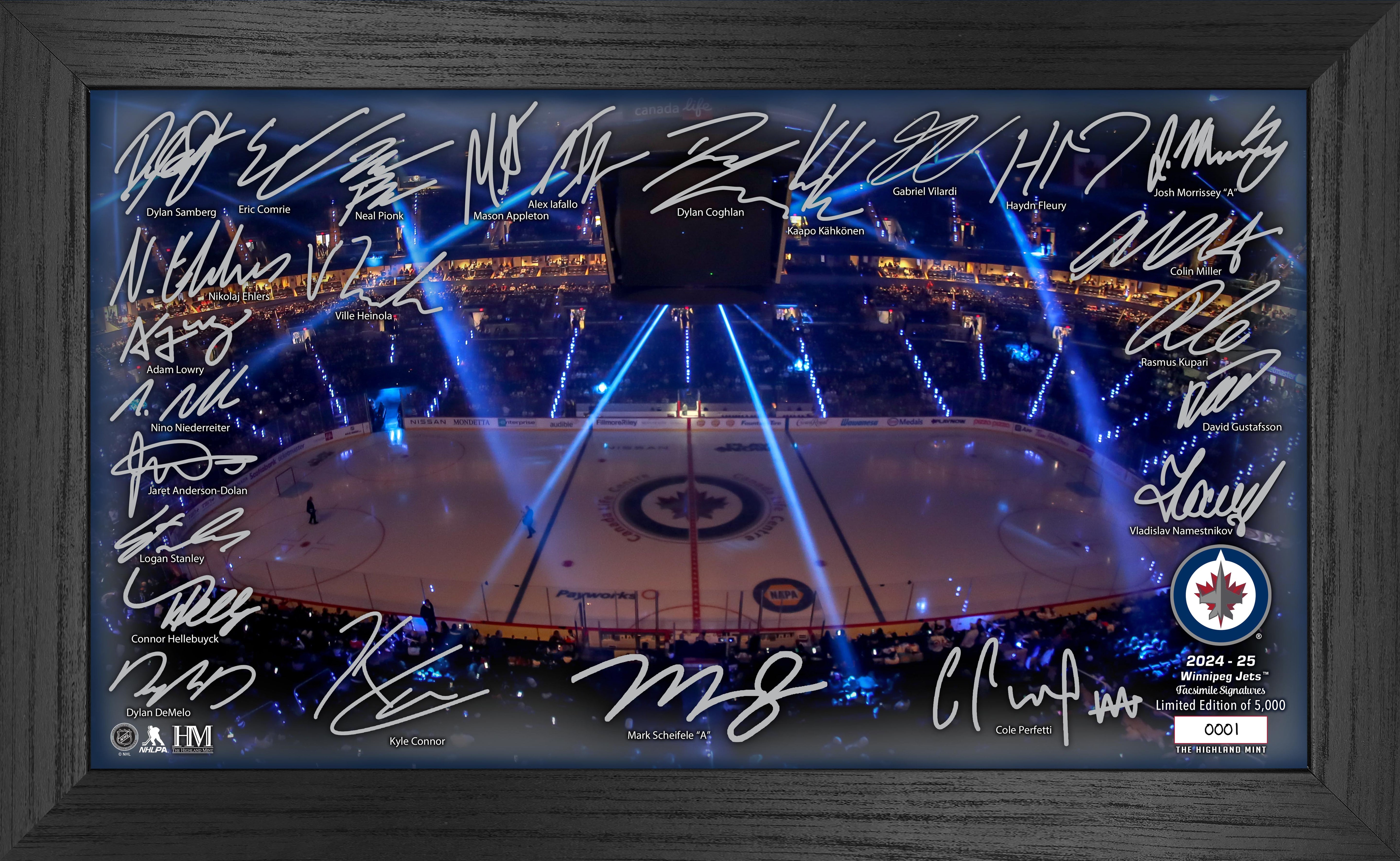 Winnipeg Jets 2024-25 Signature Rink