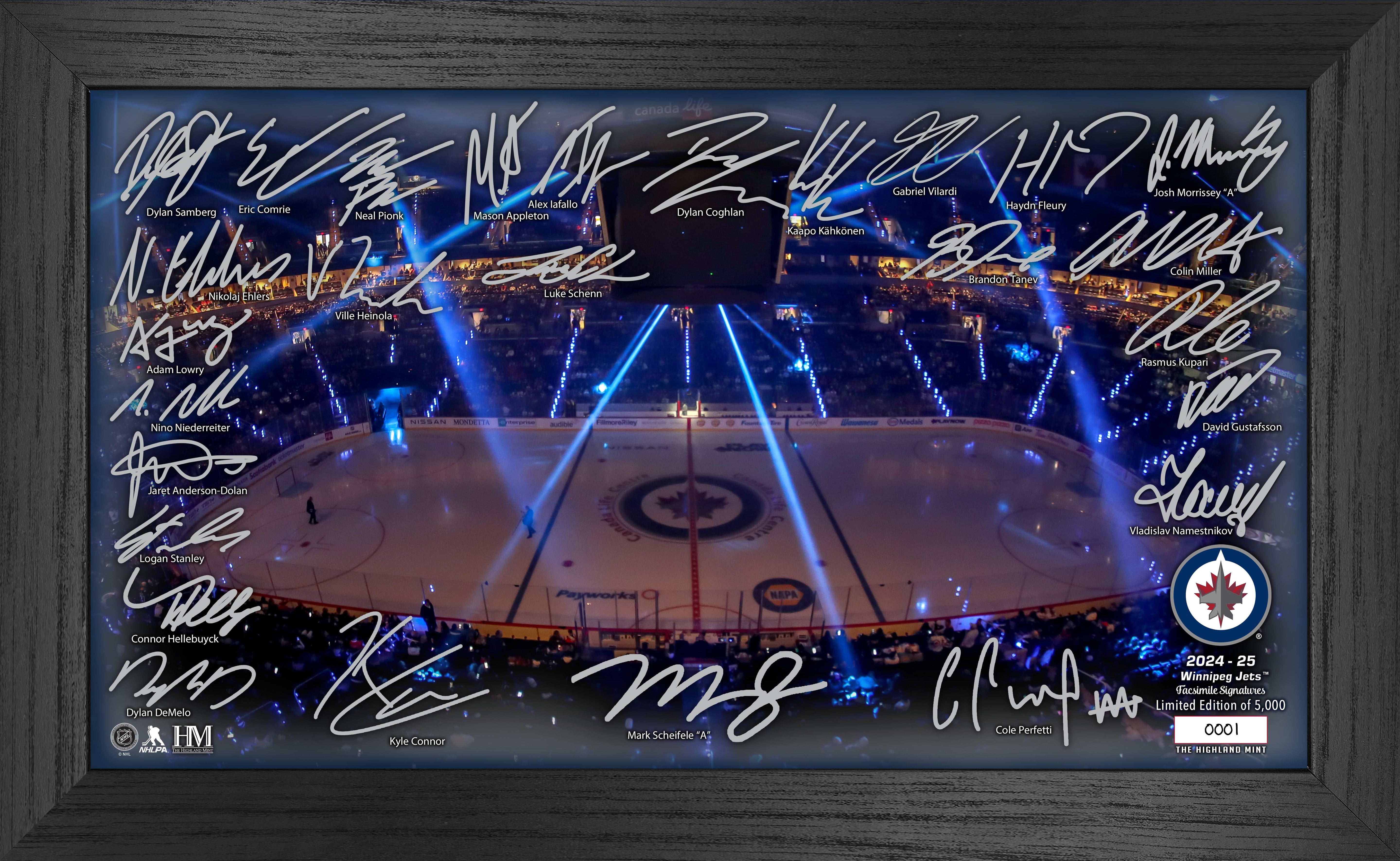 Winnipeg Jets 2024-25 Signature Rink