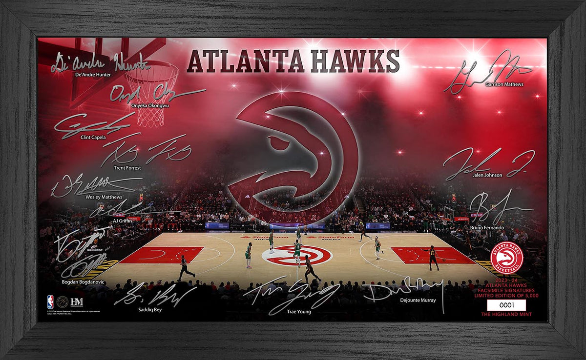 OFFICIALLY LICENSED Atlanta Hawks order 50th Anniversary in Atlanta 18