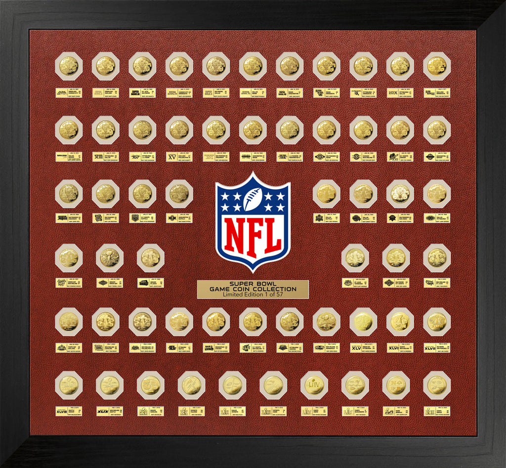 Super Bowl LVII (57) Champions Bronze Coin & Ticket Collection