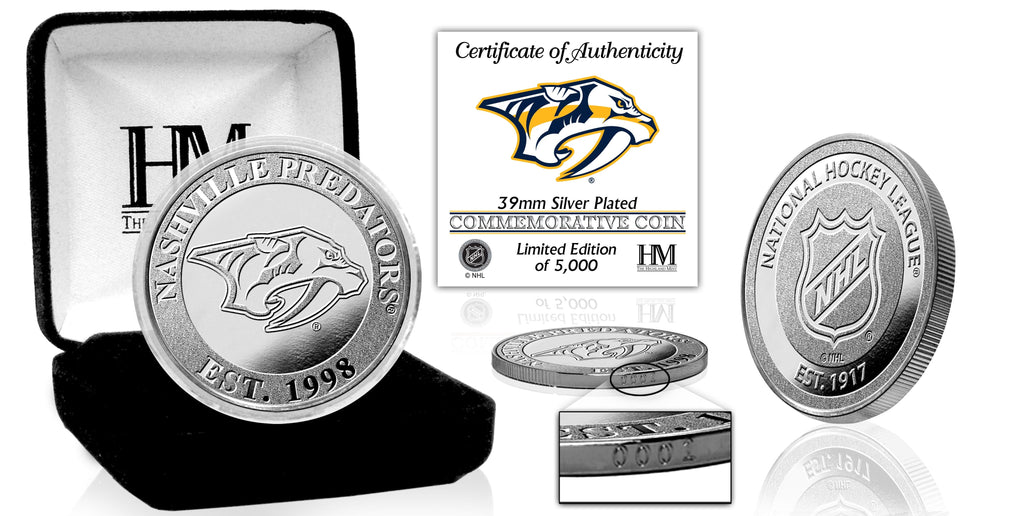 Highland Mint Miami Marlins Silver Coin